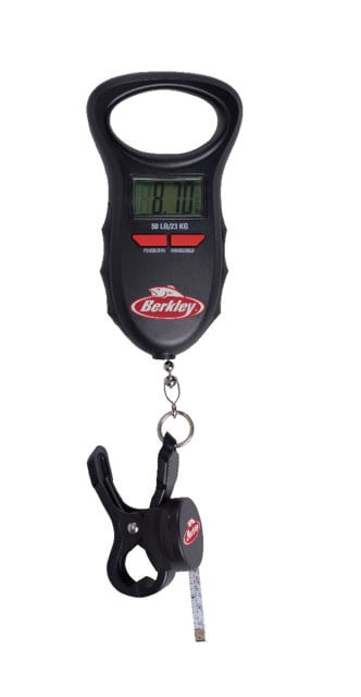 Berkley Berkley Digital Fish Scale with Tape 50lb Black 50 lb