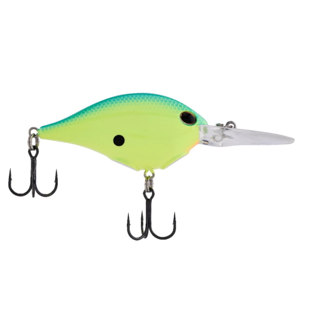Berkley Berkley Dime Soft Bait Lures Crankbaits Freshwater 3/5 oz Blue Chartreuse 10