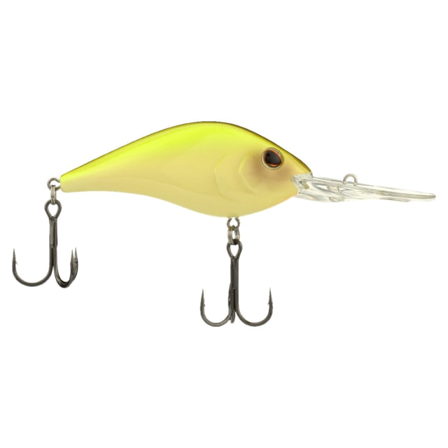 Berkley Berkley Dredger Hard Bait Crankbait 20.5 7/8 oz 3in / 8cm 20ft-22.5ft / 6.1m-6.9m Hook Size 2 2 Hooks Vanilla Chartreuse 20.5