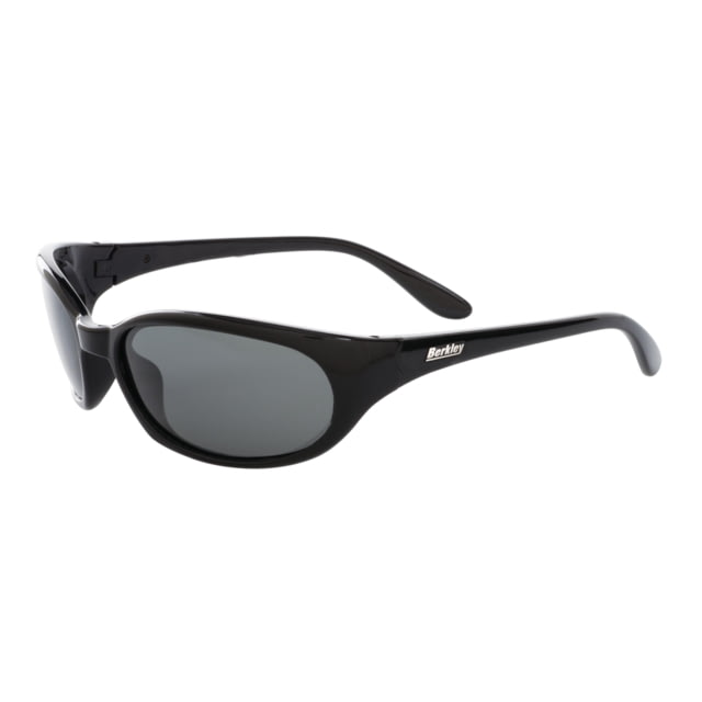 Berkley Eufaula Sunglasses Black Frame Grey Lens