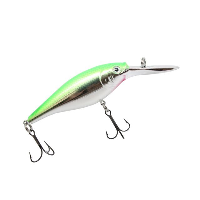 Berkley  FLCKR SHAD MED 5CM LIMECHROME 1432743