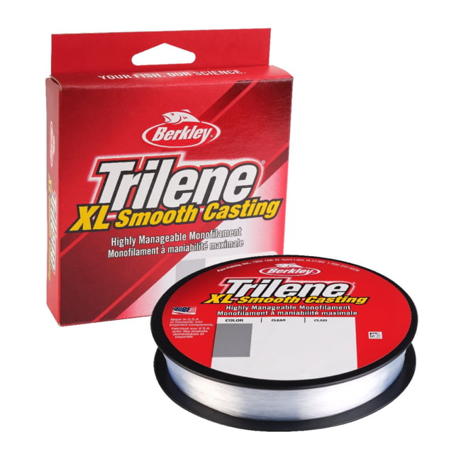 Berkley Filler Spool Trilene XL Line Clear 300 Yards 17 lb Clear 0.015 in/0.38 mm