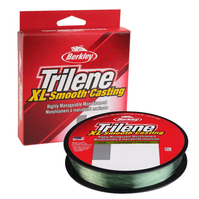 Berkley Filler Spool Trilene XL Line Green 300 Yards 12 lb Low-Vis Green 0.013 in/0.33 mm