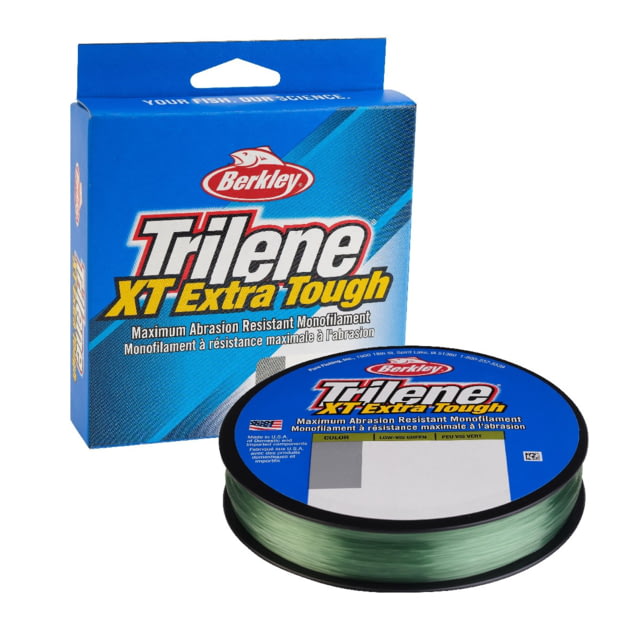Berkley Filler Spool Trilene XT Line Green 330 Yards 4 lb Low-Vis Green 0.008 in/0.20 mm