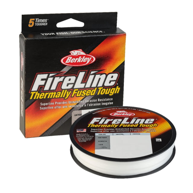 Berkley Berkley FireLine Superline 0.009in/0.24mm 14lb/6.3kg 125yd/114m 6 lb Crystal 0.009 in/0.24 mm
