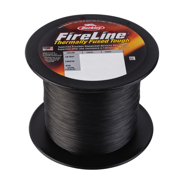 Berkley FireLine Superline 0.009in/0.24mm 14lb/6.3kg 1500yd/1371m 6lb Smoke