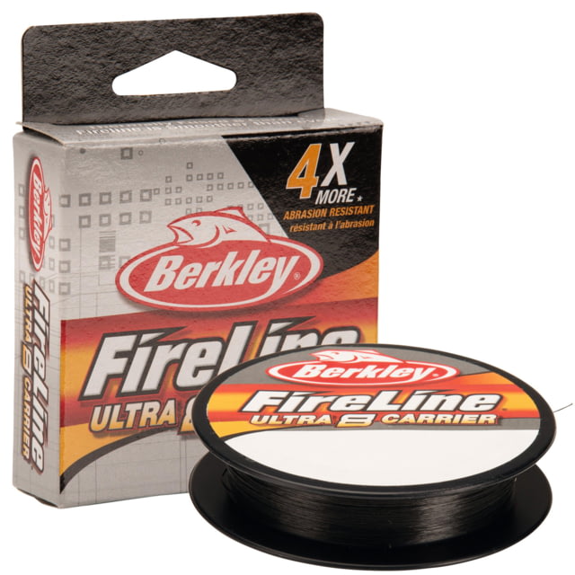 Berkley Fireline Thermally Fused Ice 8 strand Super Line 50 yard spool 2 lb test Flame Smoke