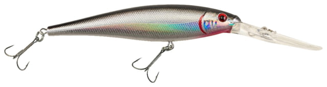 Berkley Berkley Flicker Minnow Hard Bait Crankbait Black Silver 7