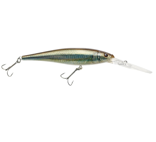 Berkley Berkley Flicker Minnow Hard Bait Crankbait HD Emerald Shiner 9