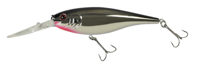 Berkley Berkley Flicker Shad Crankbait Black Silver Flash 7