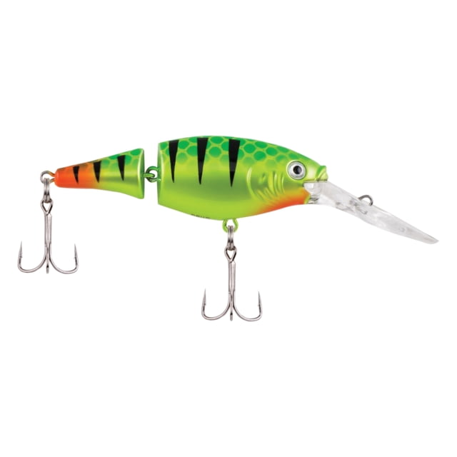 Berkley Flicker Shad Jointed Hard Bait Crankbait 1/3 oz 2 3/4in / 7cm 7ft-9ft / 2.1m-2.7m Hook Size 6 2 Hooks Firetail Anti-Freeze