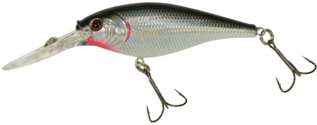 Berkley Flicker Shad Lure Crankbait 5cm Black Silver 176910