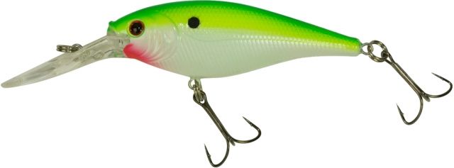 Berkley Flicker Shad Lure Crankbait 5cm Chartreuse Pearl 176912