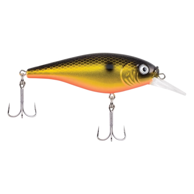 Berkley Flicker Shad Shallow Hard Bait Crankbait 2/7 oz 2 3/4in / 7cm 3ft-6ft / 1m-2m Hook Size 6 2 Hooks Fool's Gold