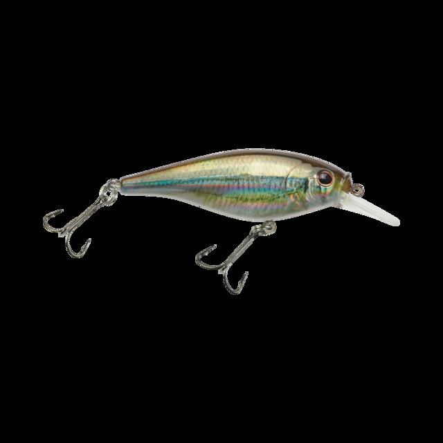 Berkley Flicker Shad Shallow Hard Bait Crankbait 2/7 oz 2 3/4in / 7cm 3ft-6ft / 1m-2m Hook Size 6 2 Hooks HD Emerald Shiner