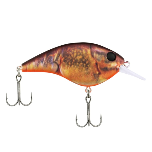 Berkley Frittside Hard Bait Crankbait 5 1/3oz 2 1/4in / 5 3/4cm 2ft-5ft / 0.5-1.5m Hook Size 6 2 Hooks HD Brown Craw