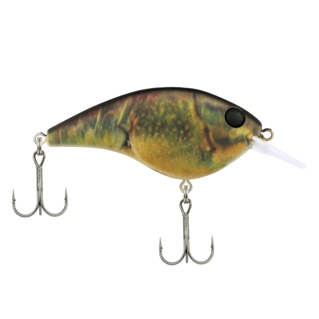 Berkley Frittside Hard Bait Crankbait 5 1/3oz 2 1/4in / 5 3/4cm 2ft-5ft / 0.5-1.5m Hook Size 6 2 Hooks HD Green Craw