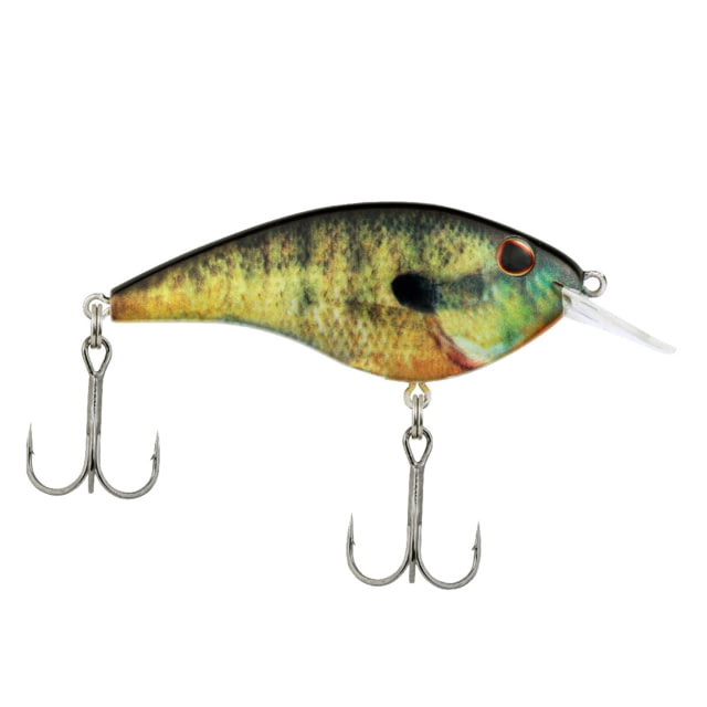 Berkley Berkley Frittside Hard Bait Crankbait 5 Biggunft 3/7oz 2 4/5in / 7cm 2ft-5ft / 0.5-1.5m Hook Size 5 2 Hooks HD Bluegill 5 Biggunft