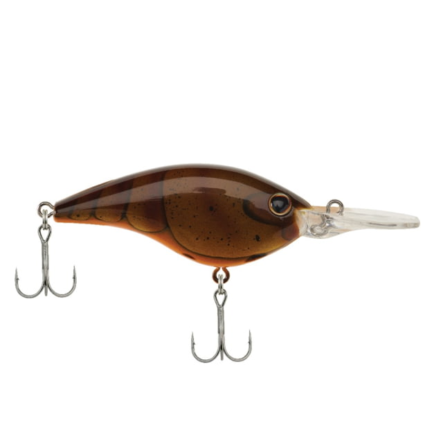 Berkley Berkley Frittside Hard Bait Crankbait 7 3/7oz 2 1/2in / 6 2/5cm 5ft-7ft / 1.5m-2.1m Hook Size 5 2 Hooks Brown Craw 7