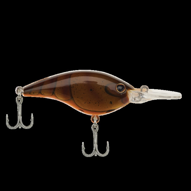 Berkley Frittside Hard Bait Crankbait 7 3/7oz 2 1/2in / 6 2/5cm 5ft-7ft / 1.5m-2.1m Hook Size 5 2 Hooks Brown Craw
