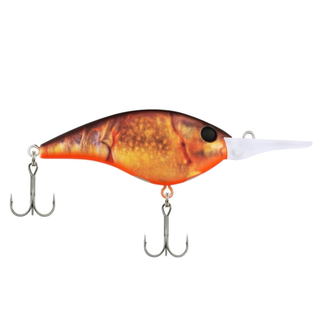Berkley Frittside Hard Bait Crankbait 7 3/7oz 2 1/2in / 6 2/5cm 5ft-7ft / 1.5m-2.1m Hook Size 5 2 Hooks HD Brown Craw
