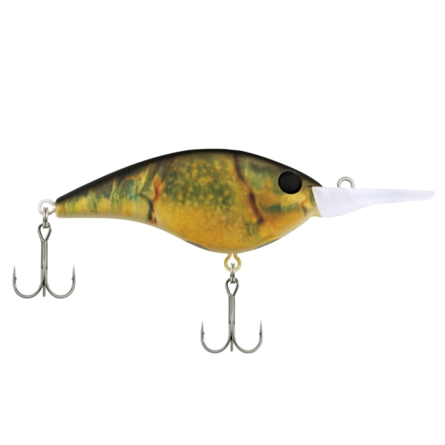 Berkley Frittside Hard Bait Crankbait 7 3/7oz 2 1/2in / 6 2/5cm 5ft-7ft / 1.5m-2.1m Hook Size 5 2 Hooks HD Green Craw