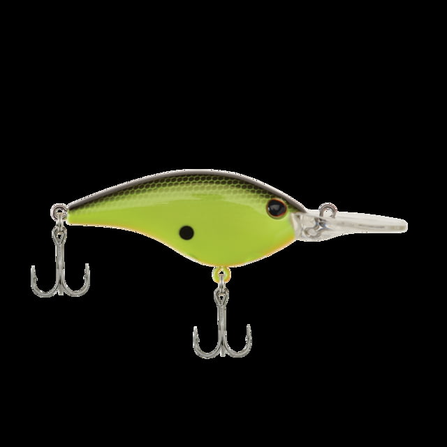 Berkley Frittside Hard Bait Crankbait 9 1/2oz 2 3/4in / 7cm 7ft-10ft / 2-3m Hook Size 5 2 Hooks Black Chartreuse
