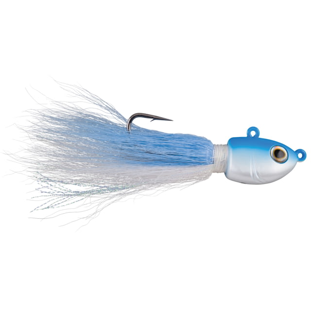 Berkley Fusion19 Bucktail Jigs 2 oz Hook Size 7/0 Blue White