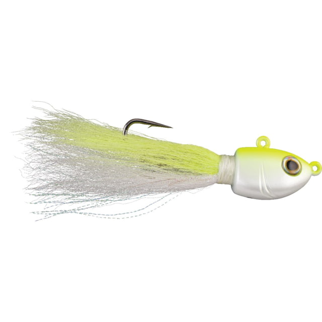 Berkley Berkley Fusion19 Bucktail Jigs 4 oz White Chartreuse 8/0