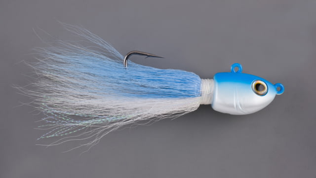 Berkley Fusion19 Bucktails sharp corrosion resistant size 8/0 Fusion19 Treble 3 oz Blue White