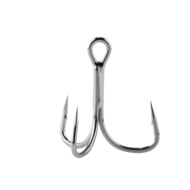 Berkley Fusion19 Med. Shank EWG Treble Hook Size 4 Black Nickel