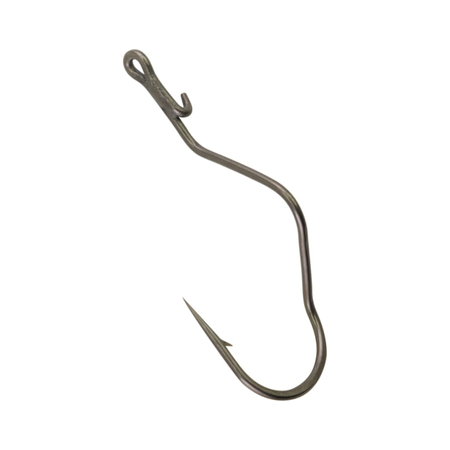 Berkley Fusion19 Slow-Turn Hook Needle Point Bait Keeper/Live Bait Smoke Satin Size 2 10 per Pack