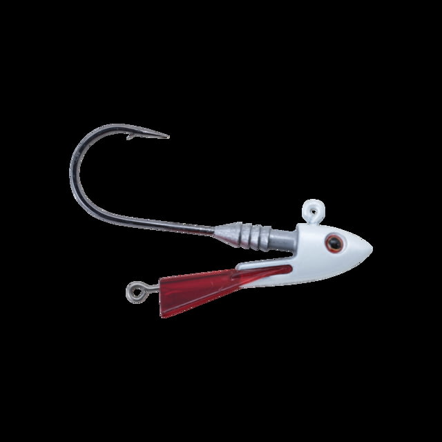 Berkley Fusion19 Snap Jigs Hook Size 5/0 Tackle Size 3/8oz / 10.5g Pearl Red Flash
