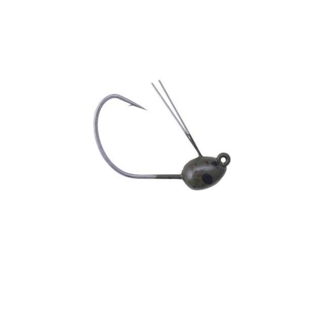 Berkley Berkley Fusion19 Weighted Wacky Head Hook Size 1/0 Tackle Size 1/4oz / 7g Green Pumpkin