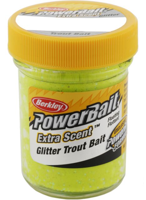 Berkley Glitter Trout Bait Chartreuse 175949