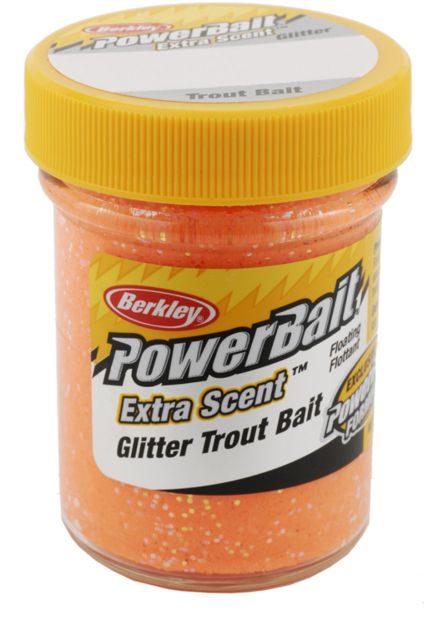 Berkley Glitter Trout Bait Fluorescent Orange 175946