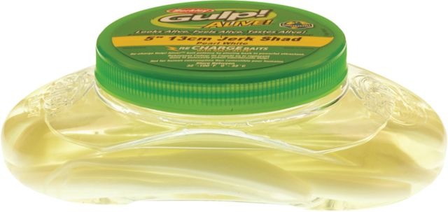 Berkley Gulp Alive Jerk Shad 5in. Bait 5in. Pearl White 176674