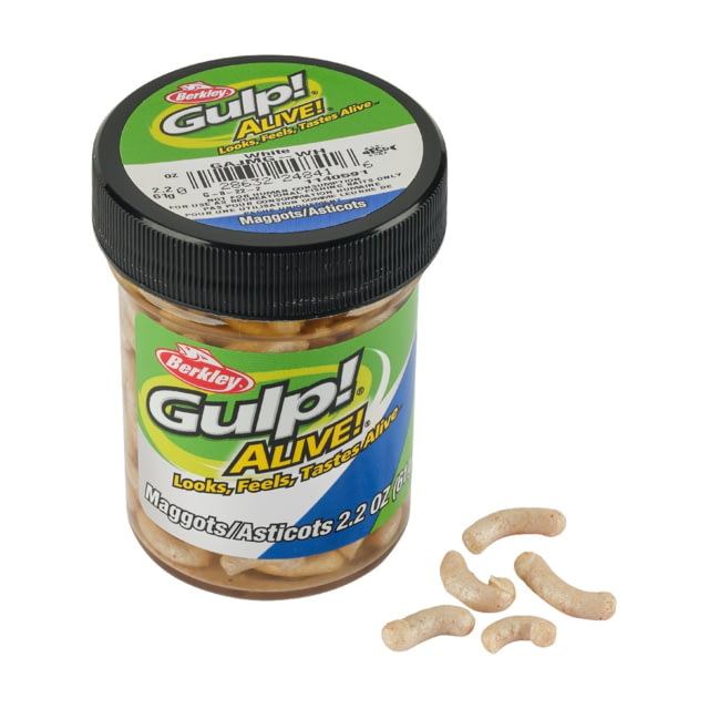 Berkley Berkley Gulp Alive Maggots White