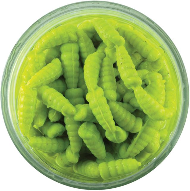 Berkley Gulp Alive Waxies 12mm Bait Chartreuse 176702