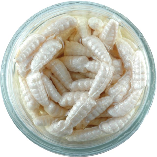 Berkley Gulp Alive Waxies 12mm Bait White 176704