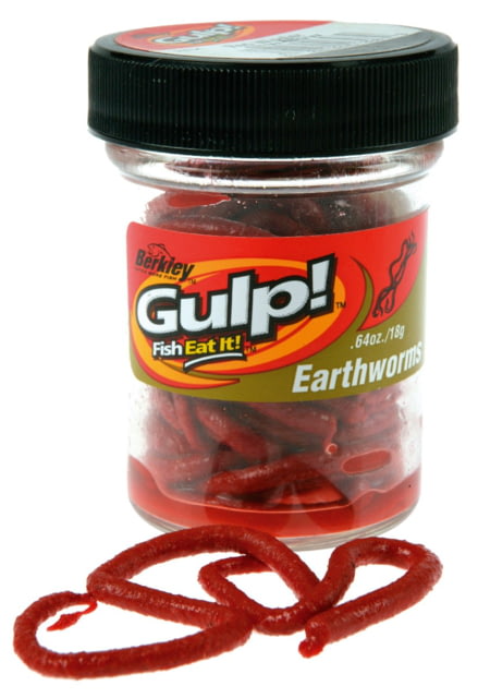 Berkley Berkley Gulp Earthworm Soft Bait Red Wiggler