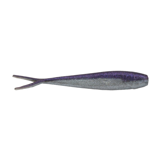 Berkley Berkley Gulp Minnow Soft Bait 4in 8 Pack Purple Shiner