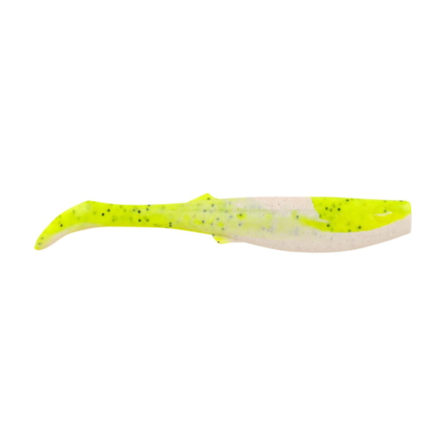 Berkley Gulp Paddleshad Soft Bait 4in / 10cm Chartreuse Pepper Neon