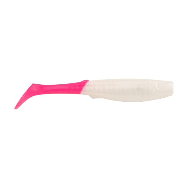 Berkley Berkley Gulp Paddleshad Soft Bait Lures 4in 4 Pack Pearl White/Pink