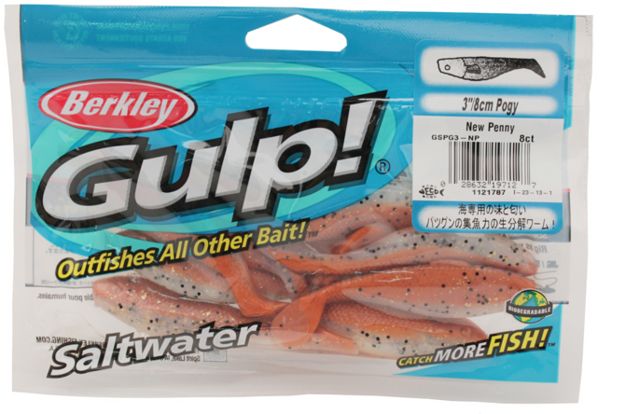 Berkley Gulp Pogy 3in. New Penny 176414