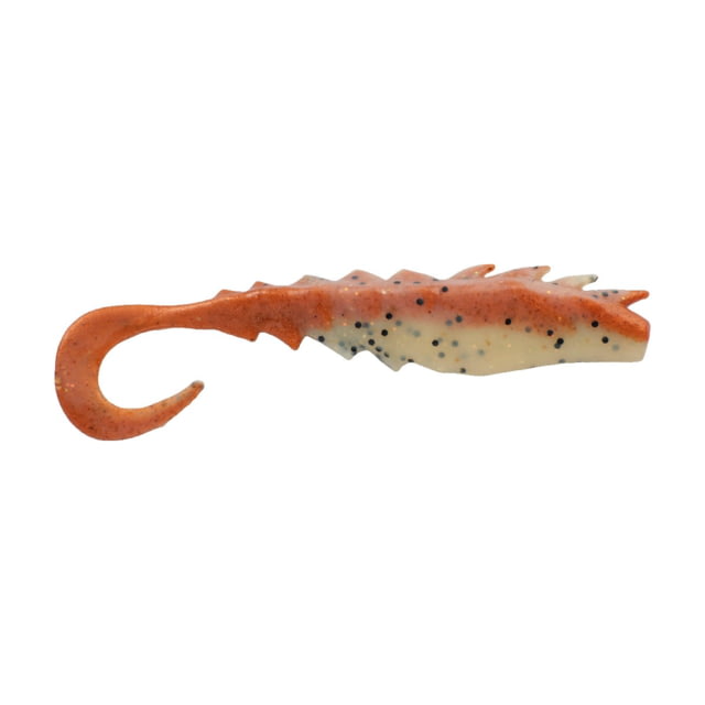 Berkley Berkley Gulp Saltwater Nemesis Prawn Curl Tail Soft Bait 4in 4 Pack New Penny