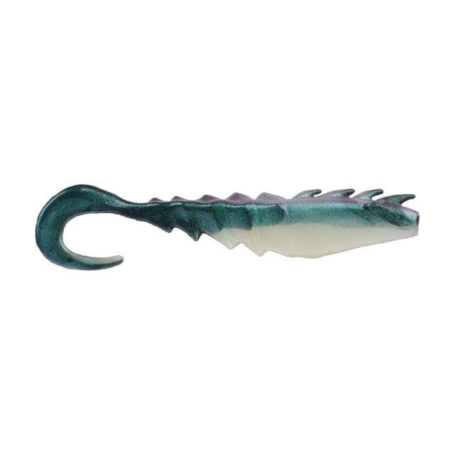 Berkley Berkley Gulp Saltwater Nemesis Prawn Curl Tail Soft Bait 5in 4 Pack Ocean Shift