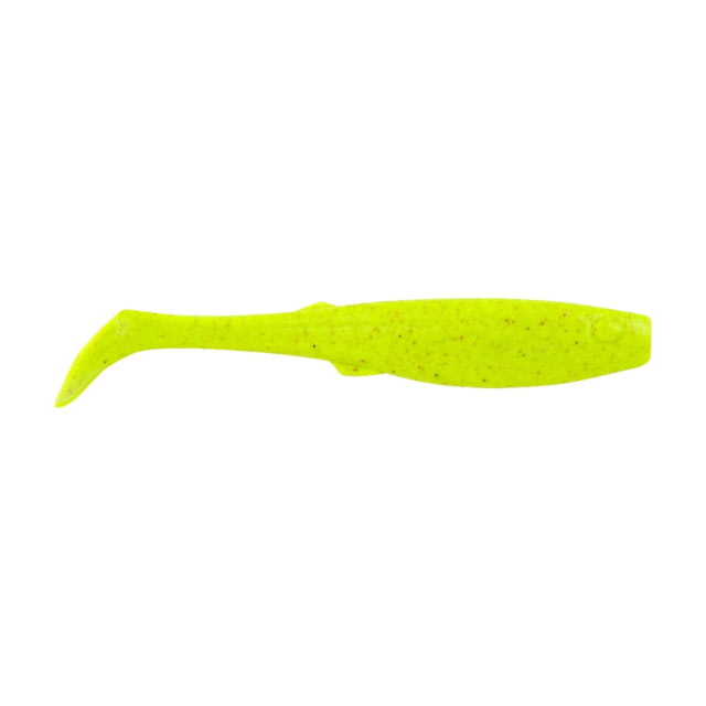 Berkley Berkley Gulp Saltwater Paddleshad Soft Bait Lures 3in 5 Pack Chartreuse