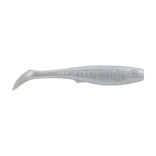 Berkley Berkley Gulp Saltwater Paddleshad Soft Bait Lures 3in 5 Pack Chrome