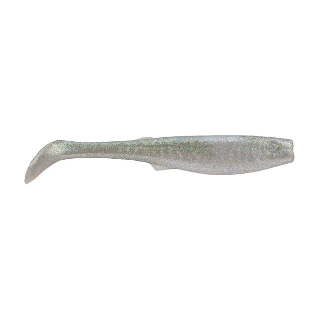 Berkley Berkley Gulp Saltwater Paddleshad Soft Bait Lures 3in 5 Pack Green Chrome